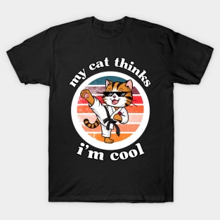 Cool Funny Cat T-Shirt